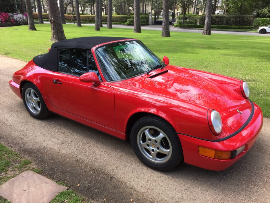 25K-Mile 1994 Porsche 911 Carrera 2 Cabriolet 5-Speed