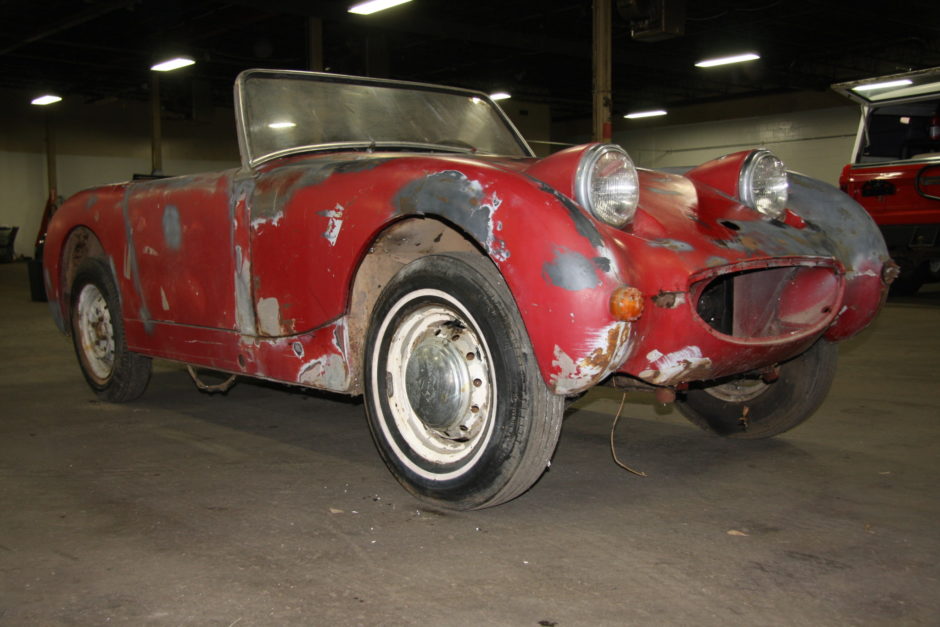 No Reserve: 1961 Austin-Healey Bugeye Sprite Project