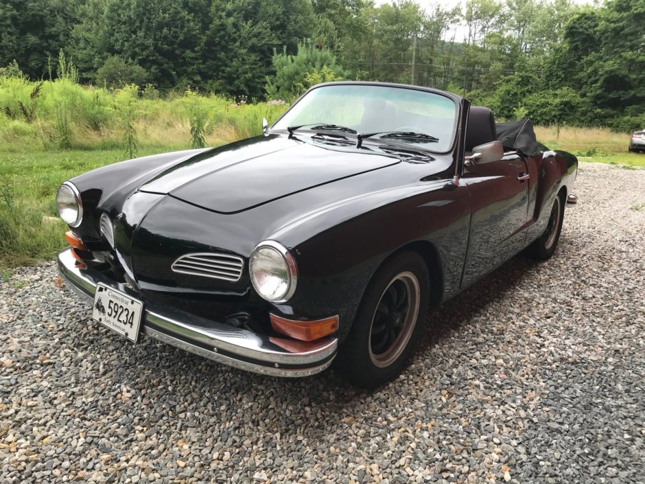 No Reserve: 1973 Volkswagen Karmann Ghia Convertible