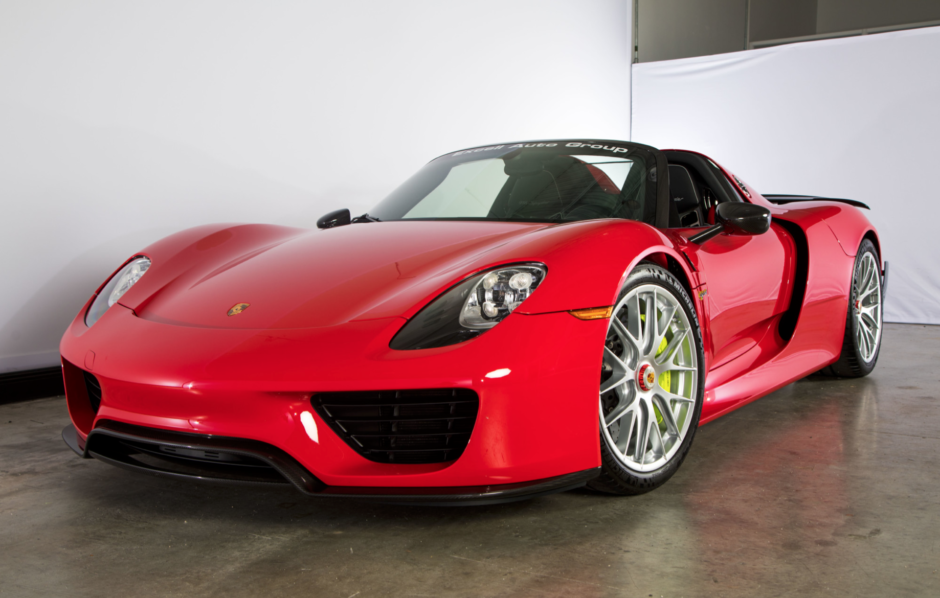 2015 Porsche 918 Spyder Weissach Package