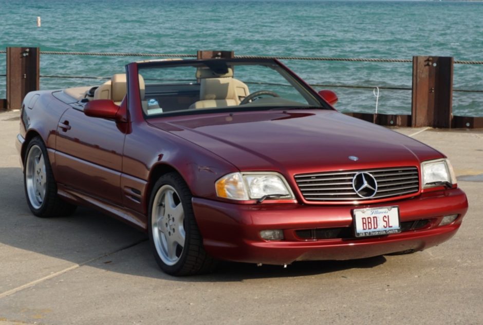 22k-Mile 2001 Mercedes-Benz SL500