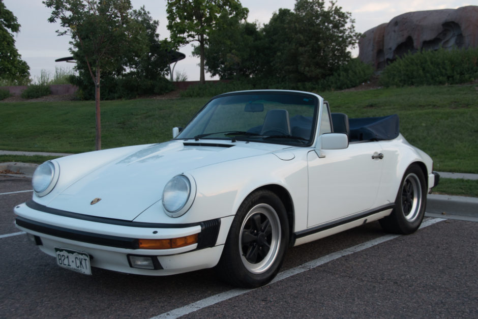 1987 Porsche 911 Carrera Cabriolet G50