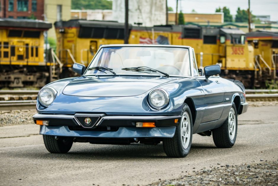No Reserve: 1986 Alfa Romeo Spider Veloce