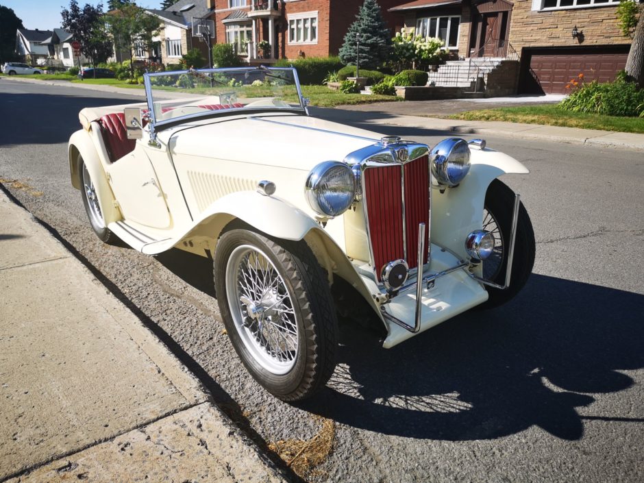 Supercharged 1948 MG TC