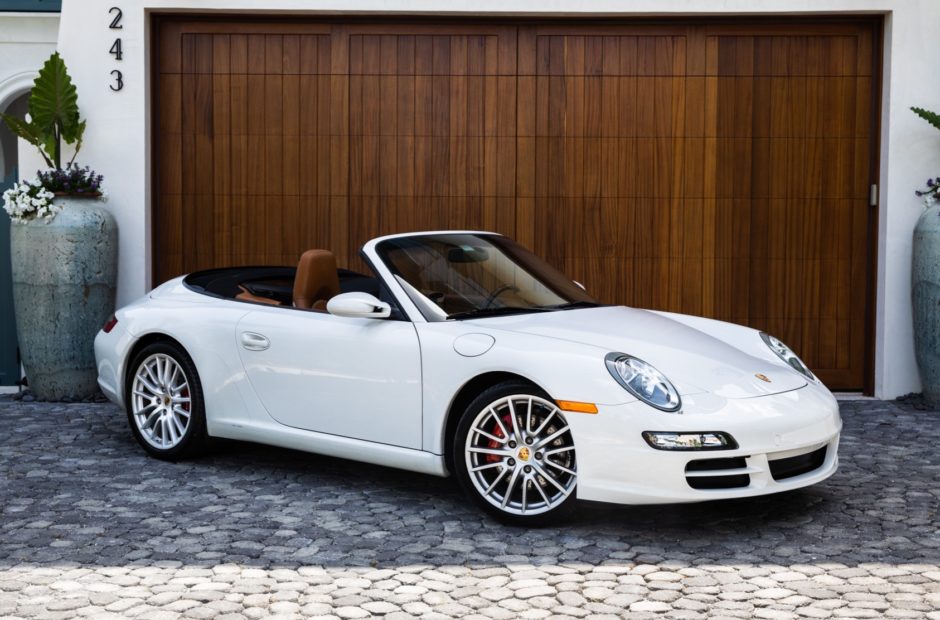 31k-Mile 2007 Porsche 911 Carrera S Cabriolet 6-Speed