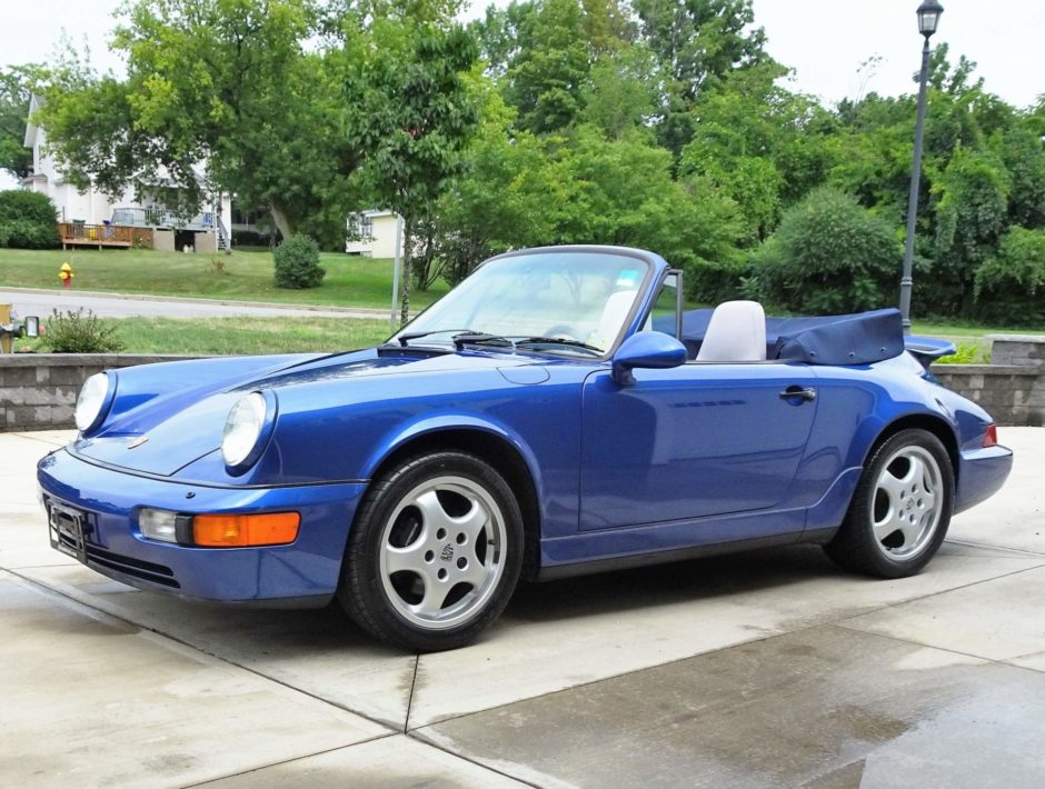 18k-Mile 1993 Porsche 911 Carrera 2 Cabriolet 5-Speed