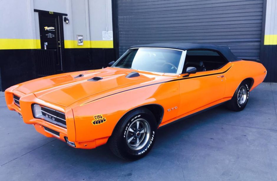 1969 Pontiac GTO Convertible 400 4-Speed