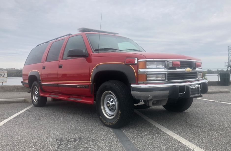 No Reserve: 15k-Mile 1996 Chevrolet Suburban 2500 Turbodiesel 4WD