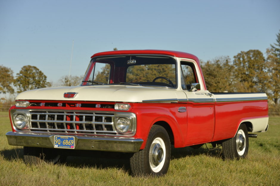 No Reserve: 1965 Ford F-250 Custom Cab