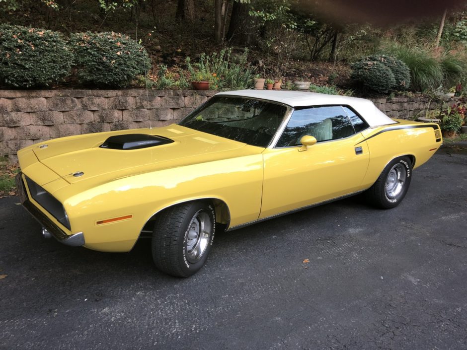 426 Hemi-Powered 1970 Plymouth Barracuda Convertible
