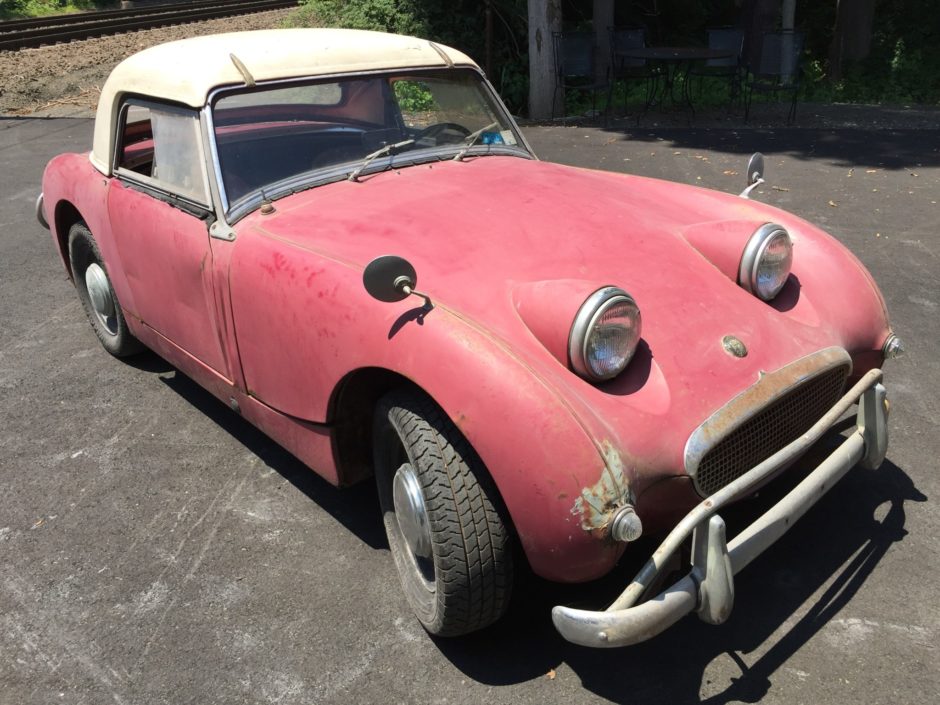 1960 Austin-Healey Bugeye Sprite Barn-Find Project