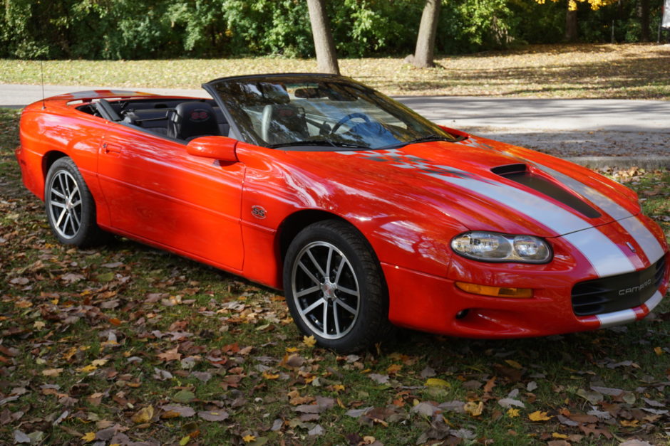 4k-Mile 2002 Chevrolet Camaro SS 6-Speed