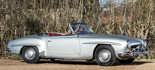 1961 Mercedes-Benz 190 SL Convertible with Hardtop