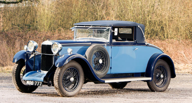 1932 Sunbeam 20.9hp Convertible with Dickey