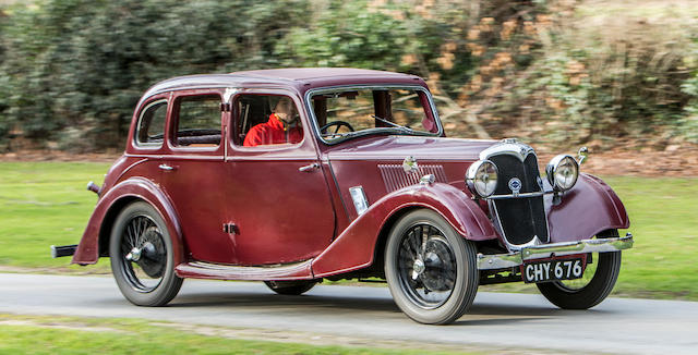 1936 Riley 9 Monaco Saloon