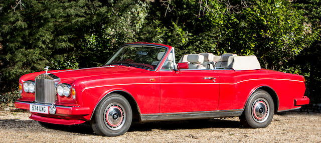 1991 Rolls-Royce Corniche III Convertible