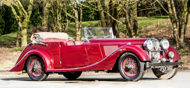 1937 Alvis 3Â½-Litre 'Alwil Continental Tourer'