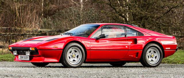 1983 Ferrari 208 GTB Turbo CoupÃ©