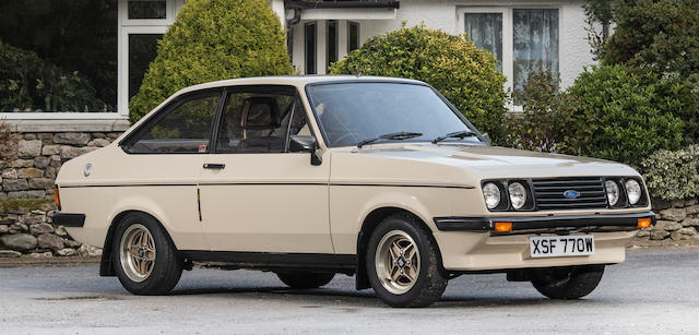 1980 Ford Escort RS2000 Custom Sports Saloon