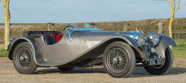 1938 Jaguar SS100 2Â½-Litre Roadster