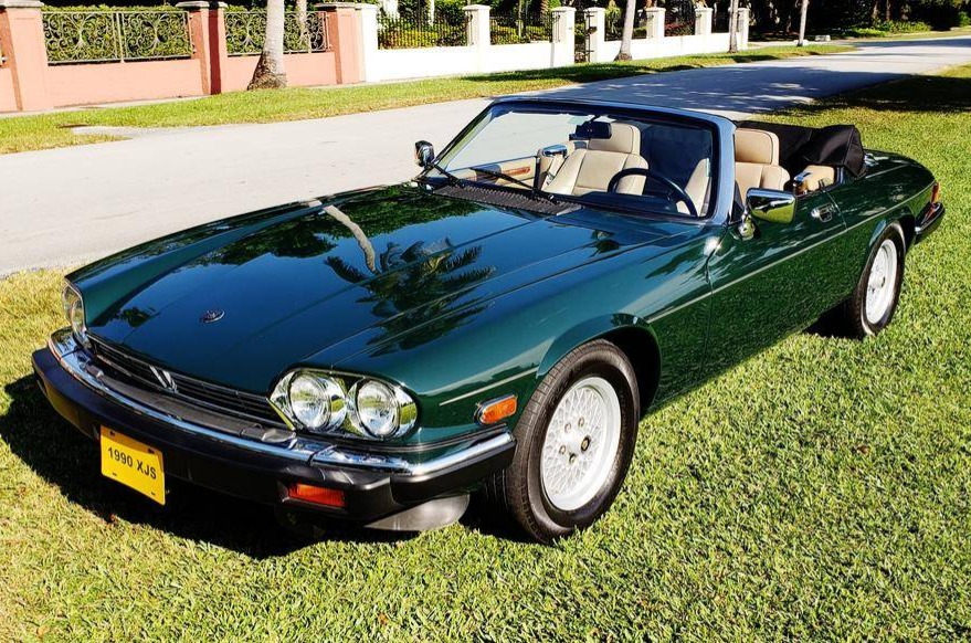33k-Mile 1990 Jaguar XJS Convertible