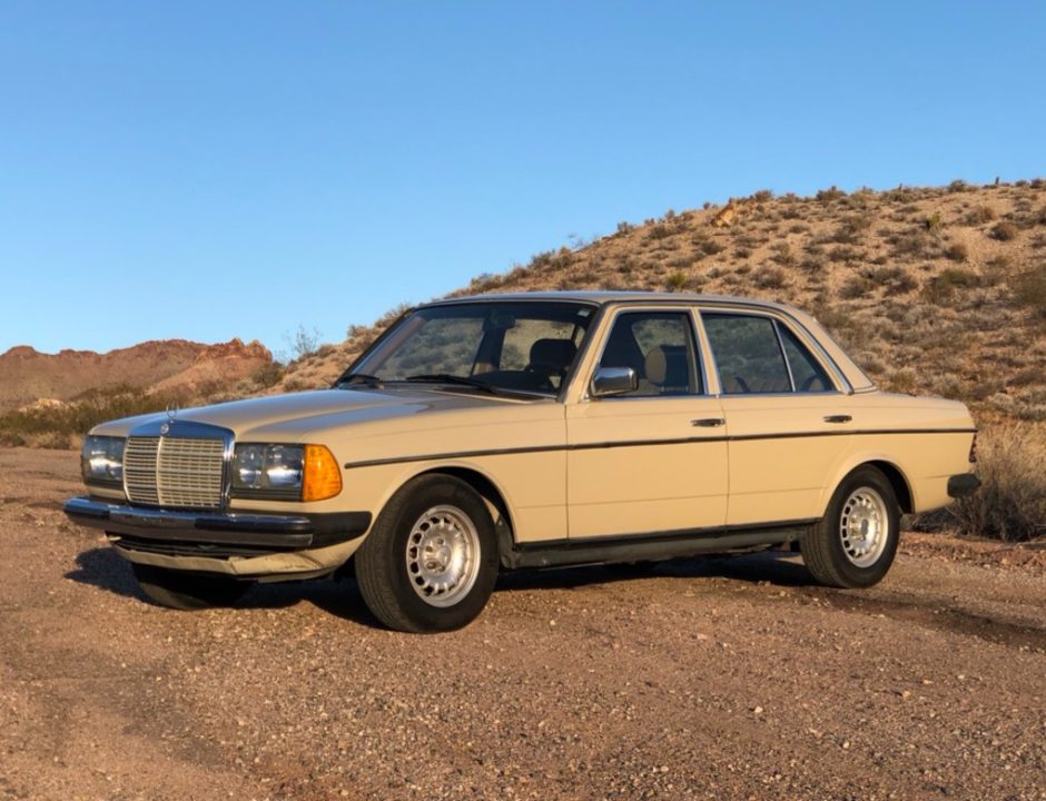 No Reserve: Euro 1984 Mercedes-Benz 300D 4-Speed