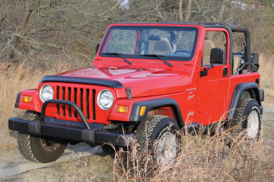 20k-Mile 1999 Jeep Wrangler Sport