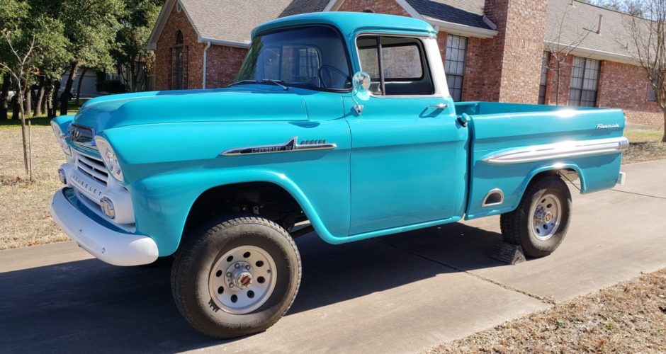 1959 Chevrolet Apache NAPCO 4×4 Pickup