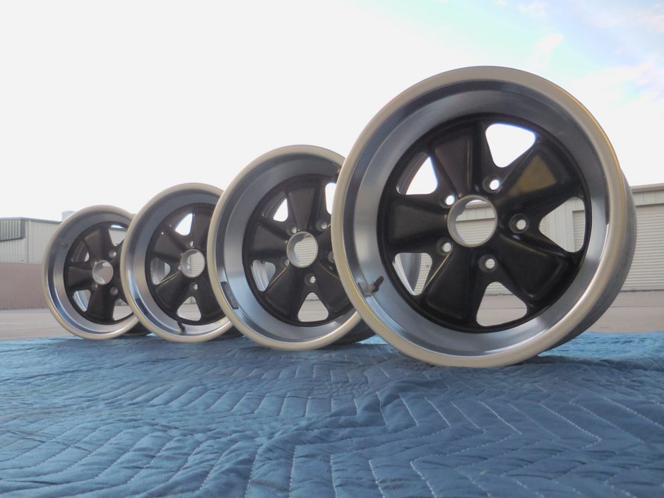 No Reserve: 1979 Porsche 16Ã—7â€³ and 8″ Fuchs Wheels