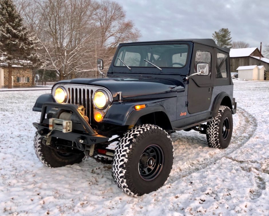 No Reserve: 1984 Jeep CJ7 Laredo