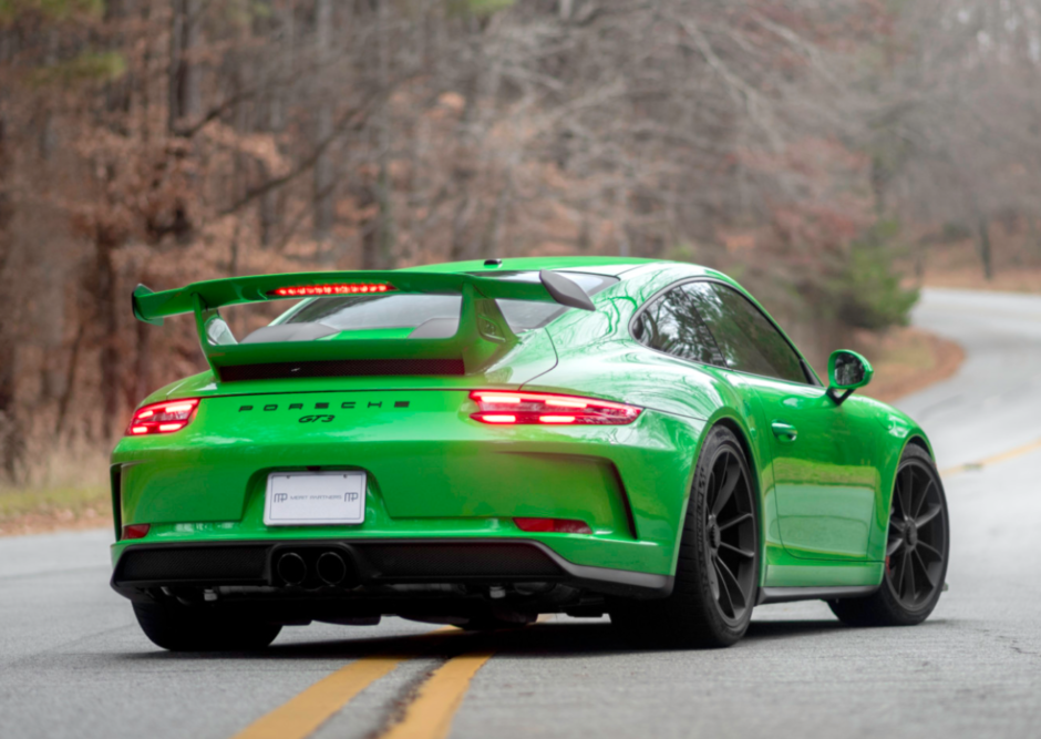 730-Mile 2018 Porsche 911 GT3 6-Speed