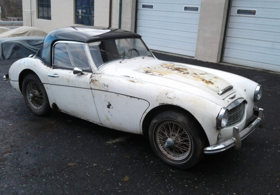 No Reserve: 1959 Austin-Healey 3000 BT7 Project