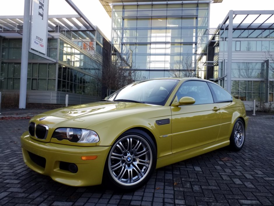 21k-Mile 2002 BMW M3 Coupe 6-Speed