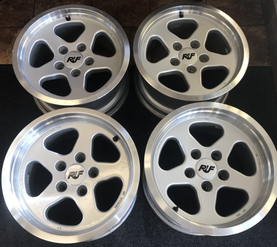No Reserve: 1993 Porsche 911 Turbo 17Ã—9â€³ and 17Ã—10â€³ RUF Wheels by Speedline