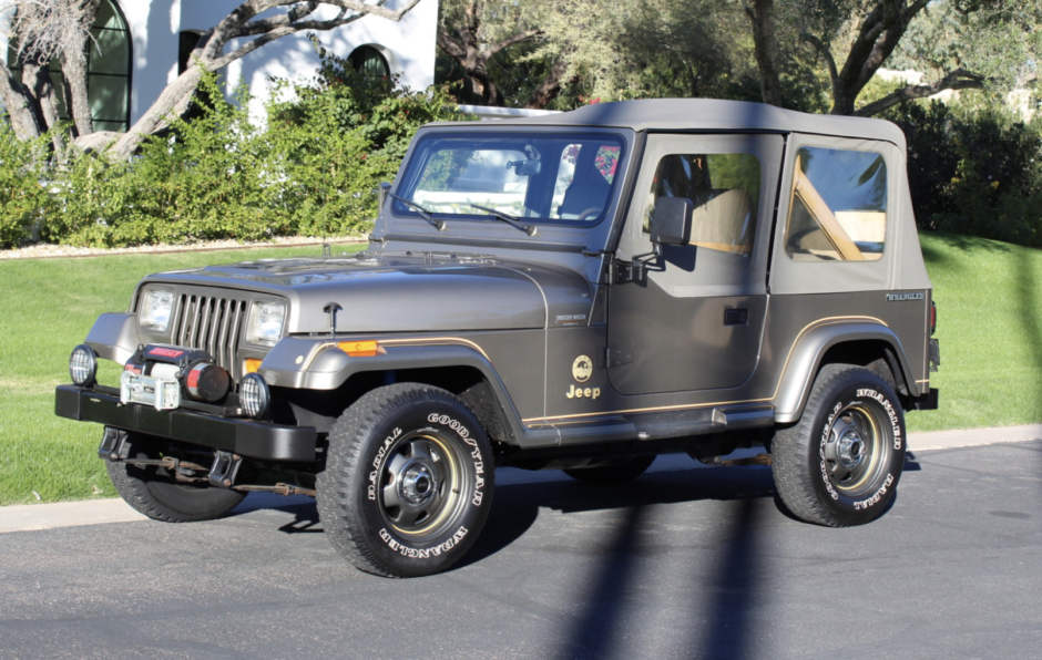 5k-mile 1988 Jeep Wrangler Sahara