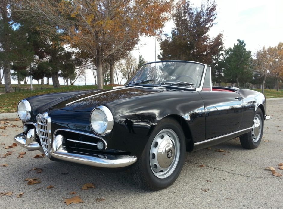 1960 Alfa Romeo Giulietta Spider Veloce