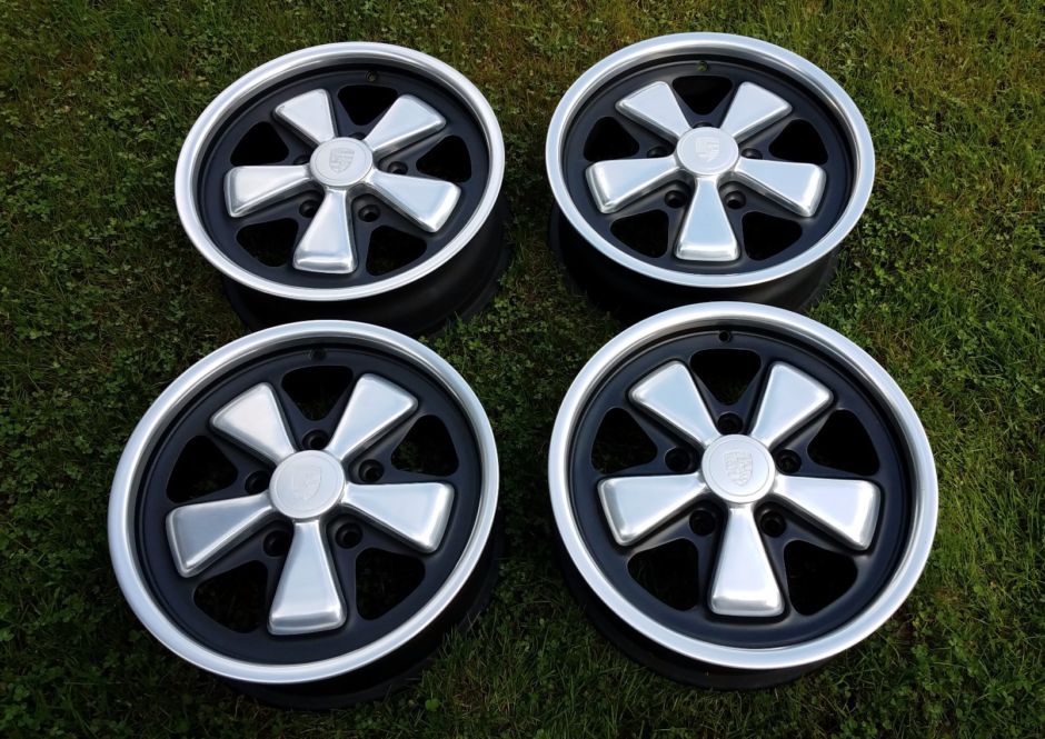 No Reserve: 1973 Porsche Fuchs 15×6″ Wheels