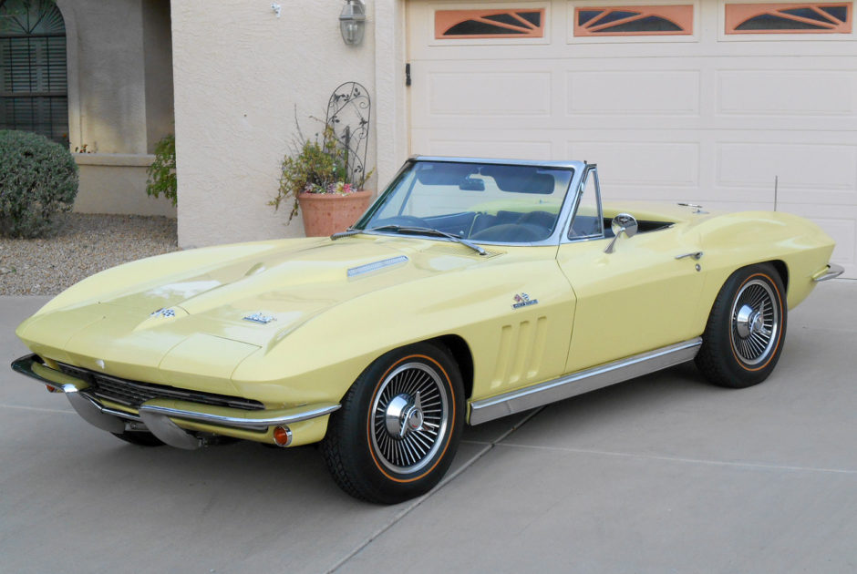 30 Years-Owned 1966 Chevrolet Corvette Convertible 427/390HP 4-Speed