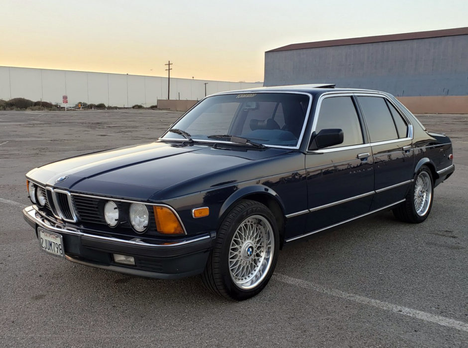 No Reserve: Euro 1984 BMW 745i Turbo