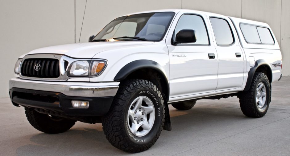 No Reserve: 2002 Toyota Tacoma Double Cab SR5 4×4