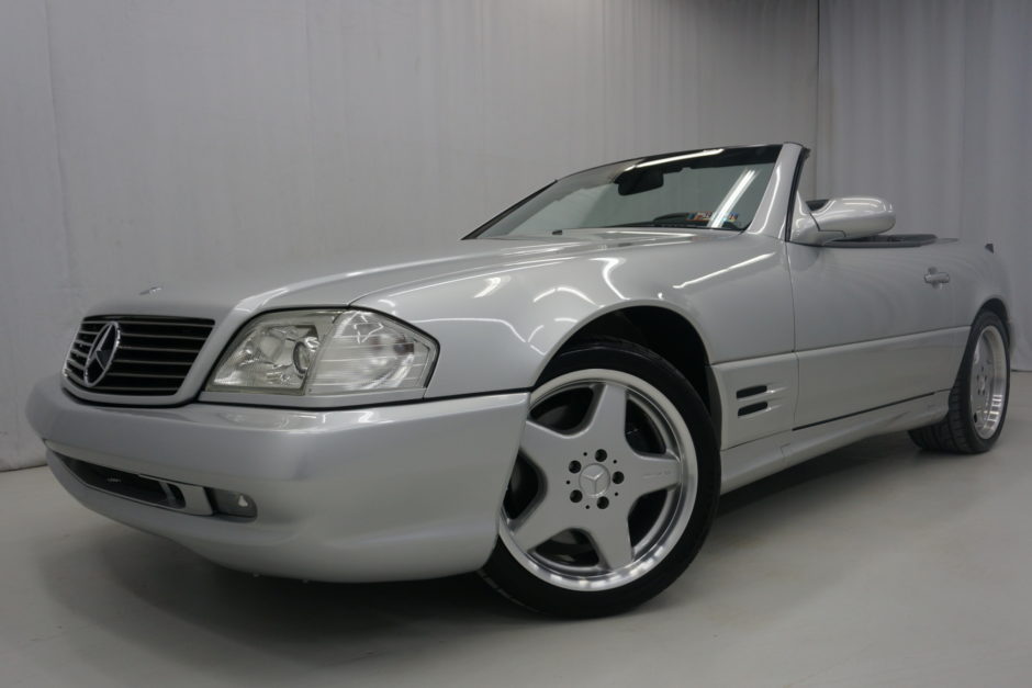 38k-Mile 2001 Mercedes-Benz SL500
