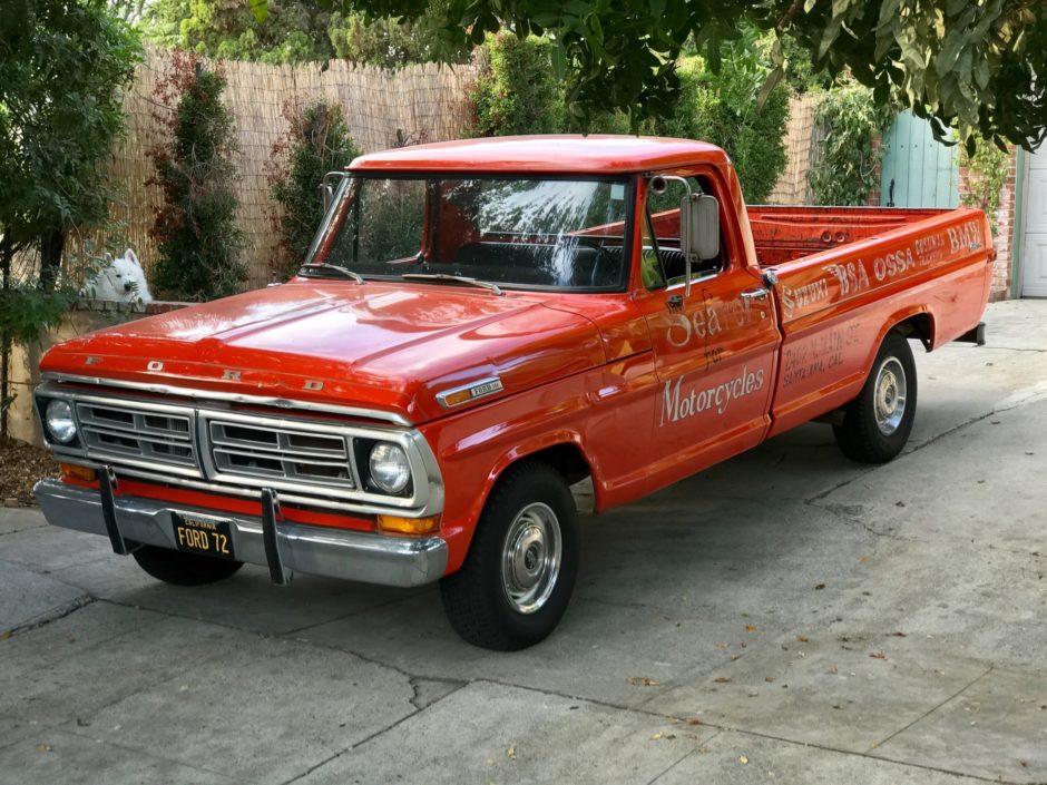 No Reserve: 1972 Ford F-100