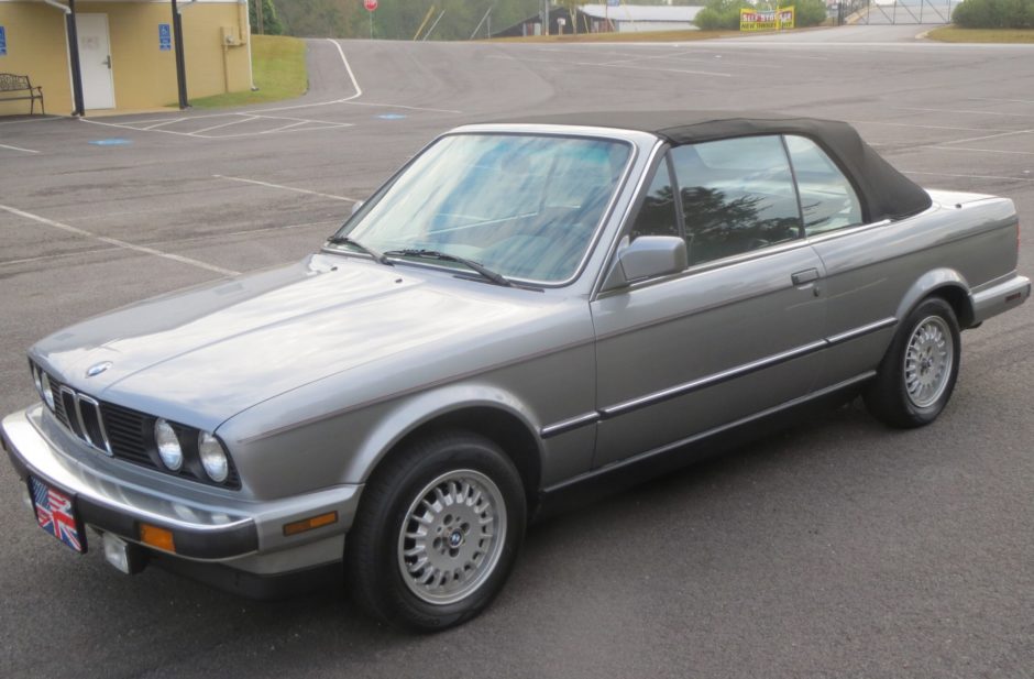 No Reserve: 1987 BMW 325i Convertible 5-Speed