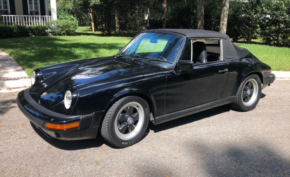 21k-Mile 1986 Porsche 911 Carrera Cabriolet