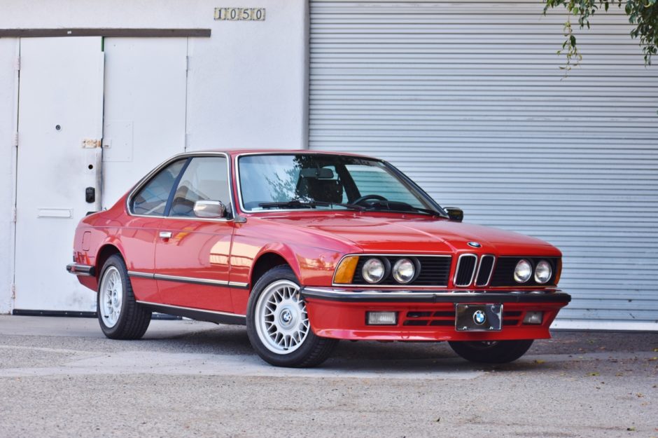 Euro 1985 BMW 635CSi 5-Speed