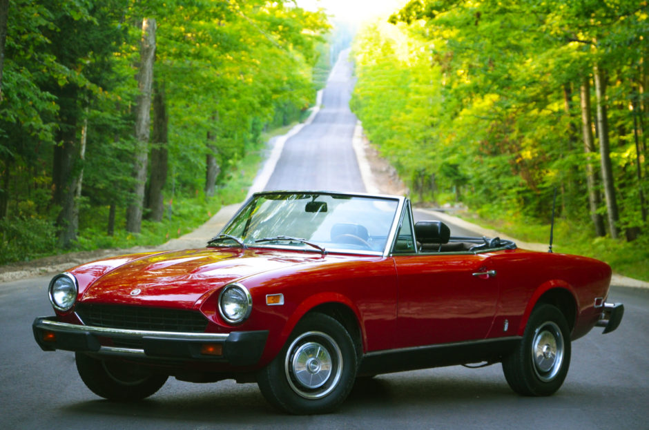 No Reserve: 1977 Fiat 124 Spider