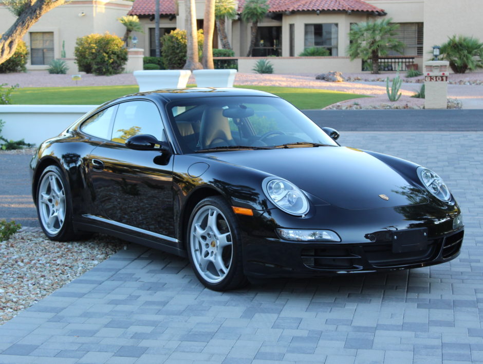 18k-Mile 2007 Porsche 911 Carrera 4 Coupe 6-Speed