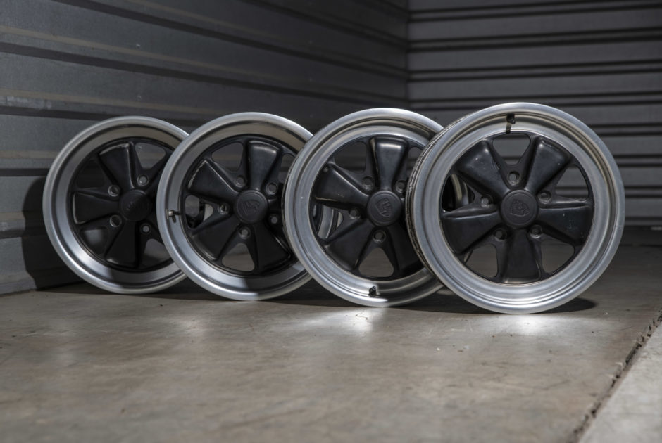 No Reserve: 1979 Porsche 16×6″ and 7″ Fuchs Wheels