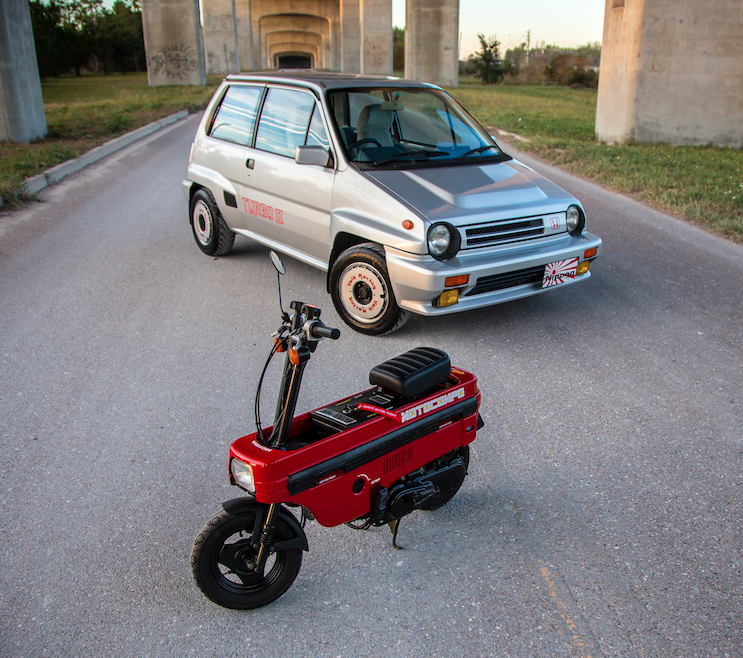 1983 Honda City Turbo II w/ Motocompo
