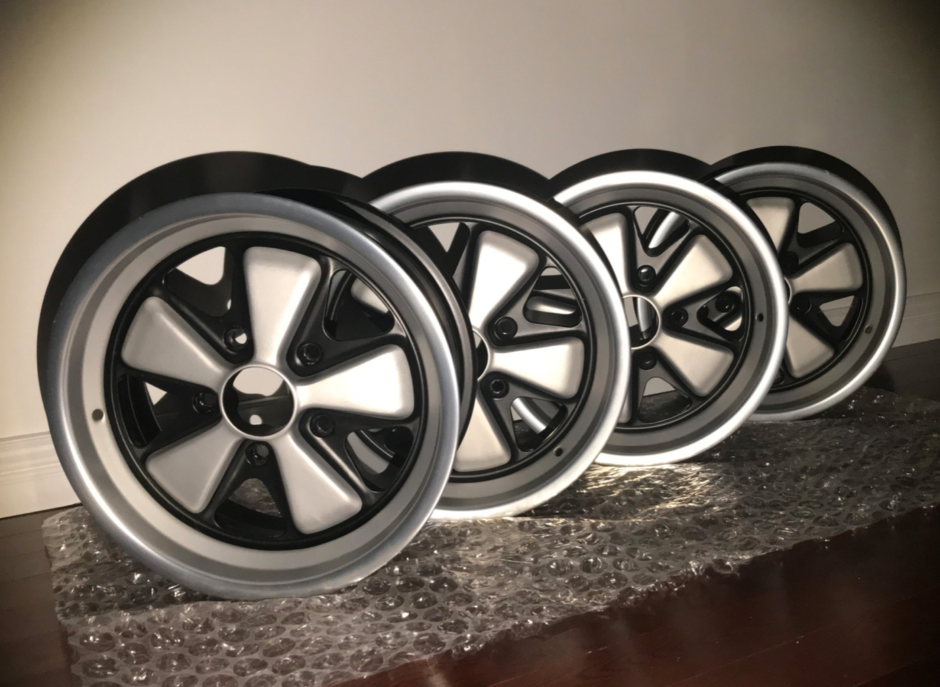 No Reserve: RSR-Finish 1977 Porsche 911 15×7″ Fuchs Wheels